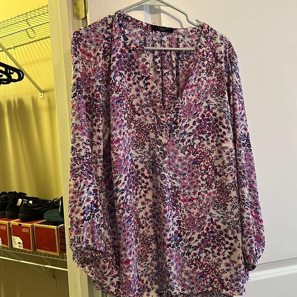 Purple blouse